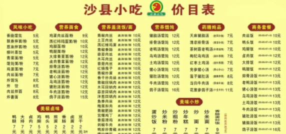 介绍─种沙县小吃